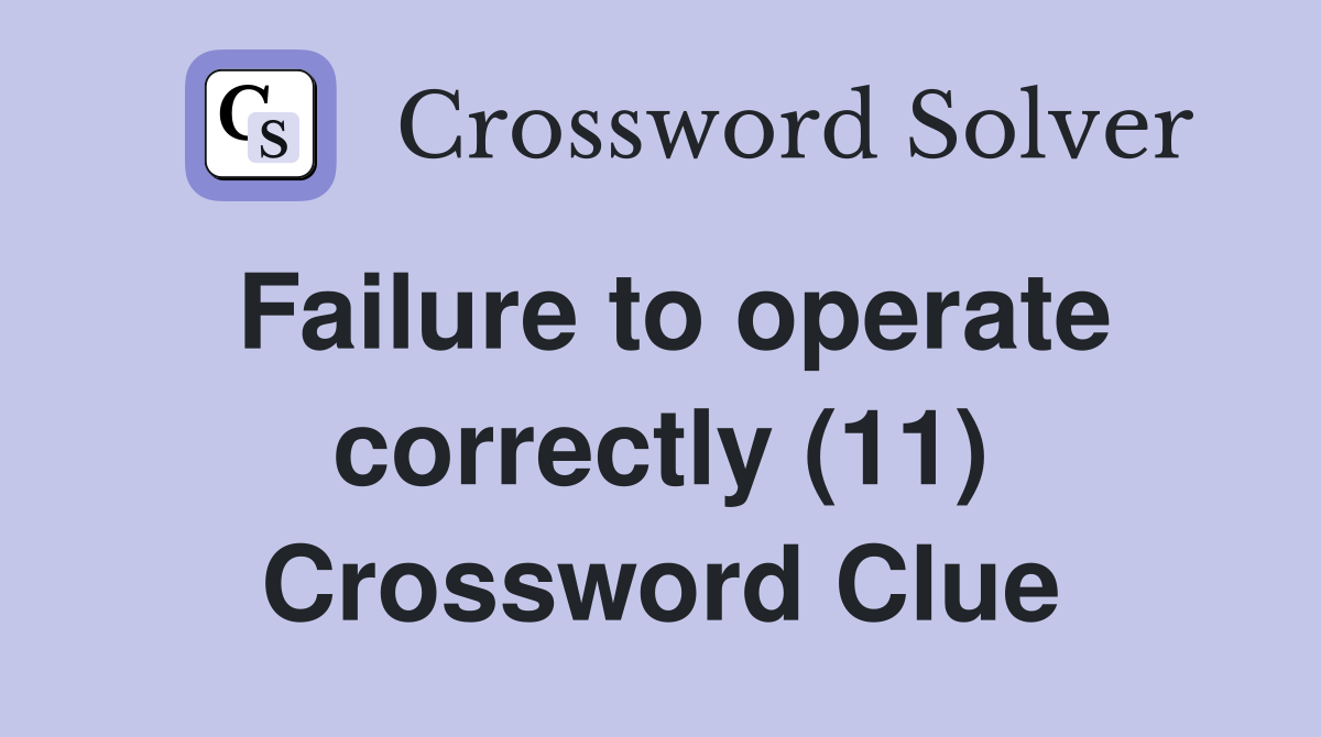 subject of the 2003 book power failure crossword clue